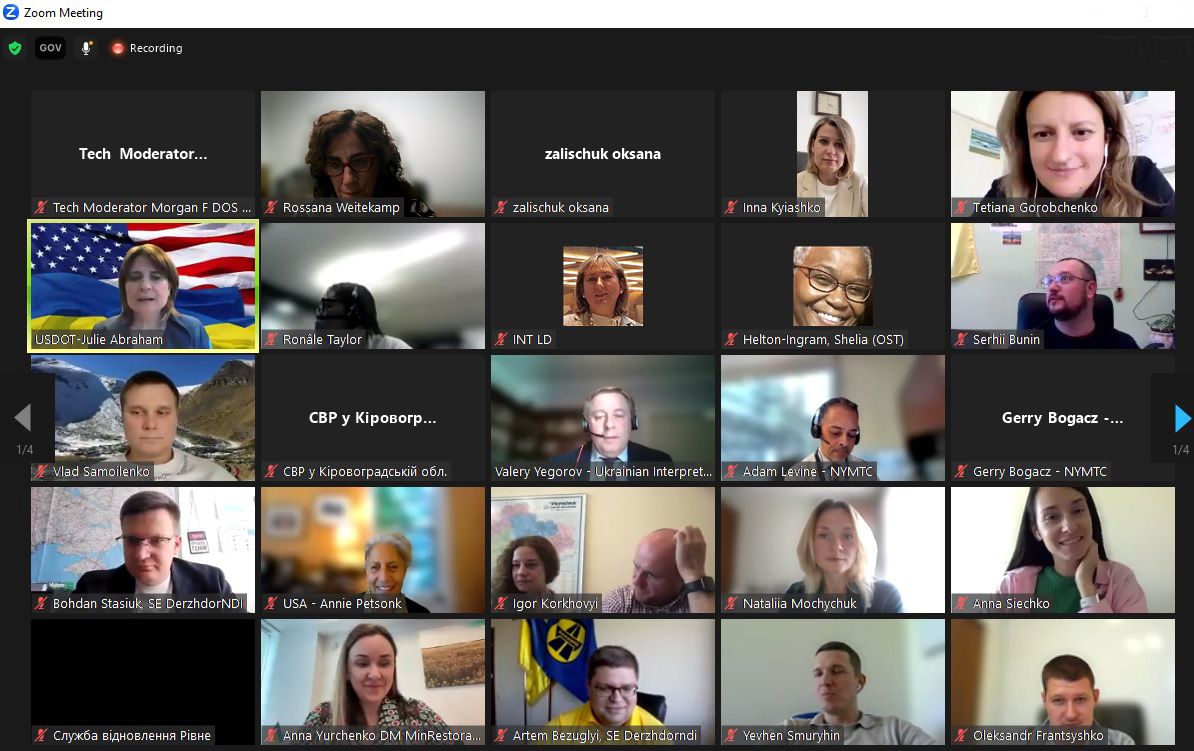 Ukranian ZOOM meeting Ukranian ZOOM meeting